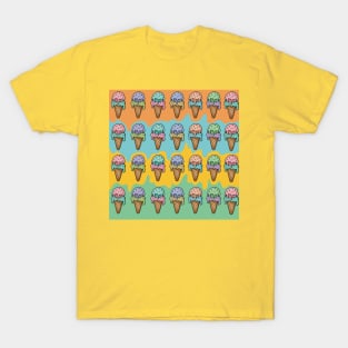 Ice cream pattern T-Shirt